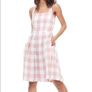 Gal Meets Glam Gingham Dress